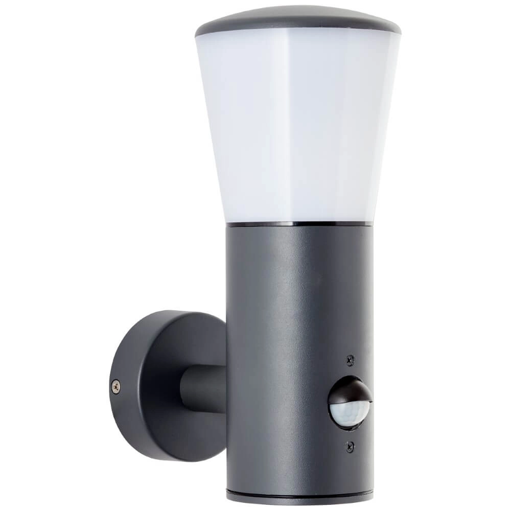 Strakke buitenlamp Cliffi met sensor Brilliant 4004353405969