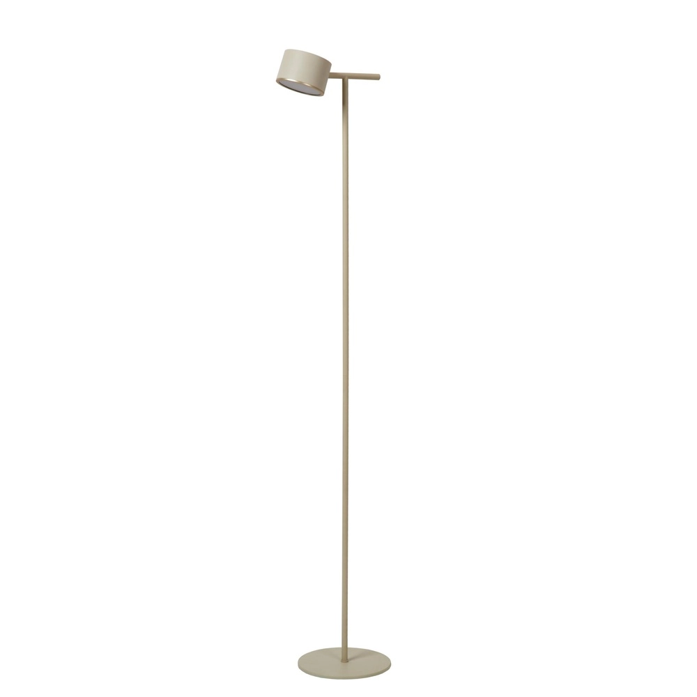 Vloerlamp Gian zand bruin