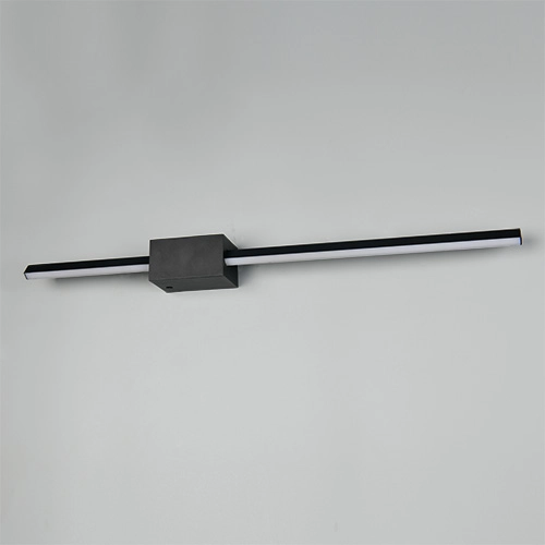 Moderne wandlamp Cassino zwart 70,5cm Trio 4017807683226