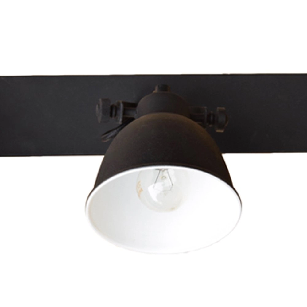 Stoere plafondspots Industrial 3-lichts zwart Urban Interiors 8719325005271