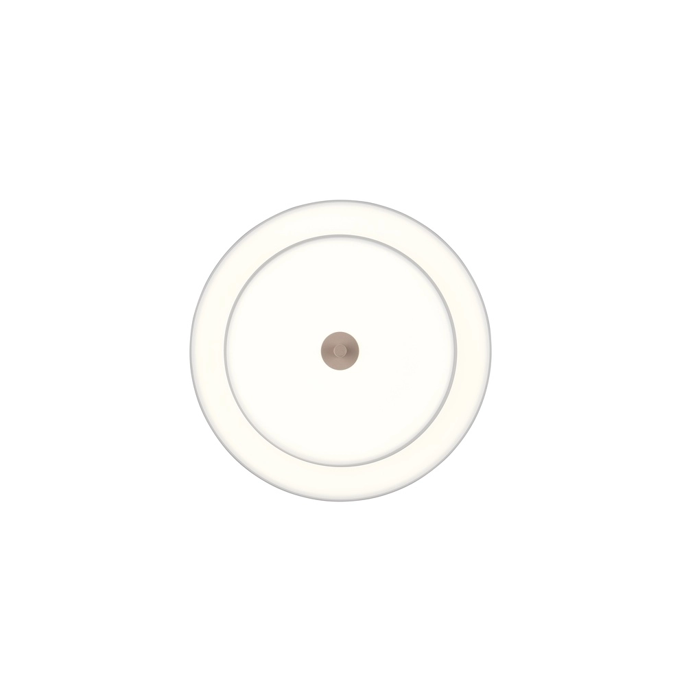 Moderne plafondlamp Keaton wit Ø 40cm Trio 4017807653700