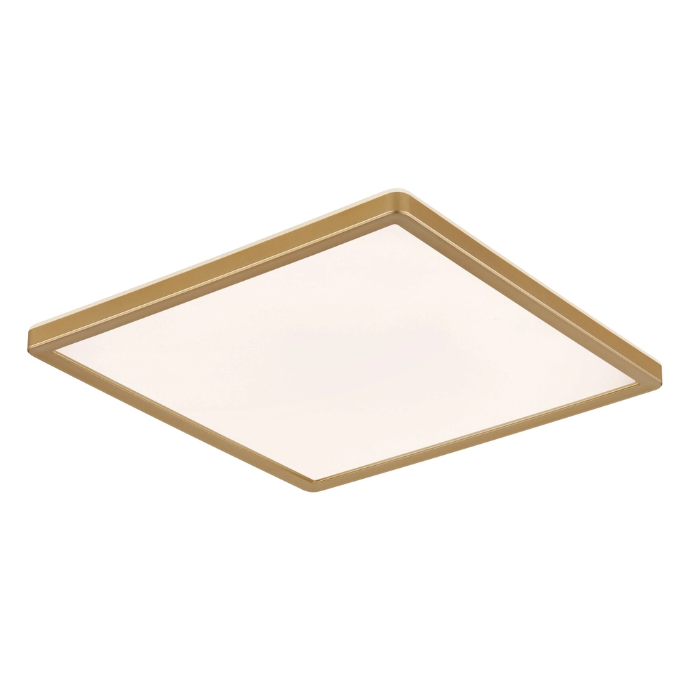 Plafonniere Sapana vierkant 29,4cm goud Globo 9007371457427
