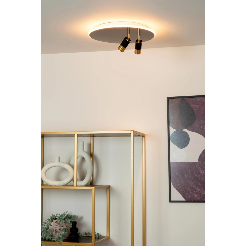 Design plafondlamp Jubel zwart Ø 40cm Lucide 5411212712783