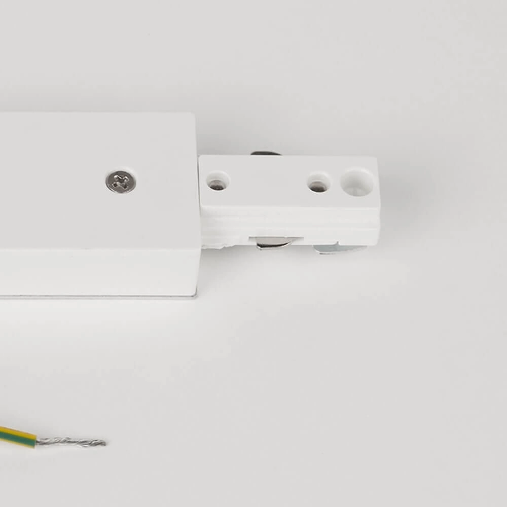 Eind connector TraQ wit Lyora