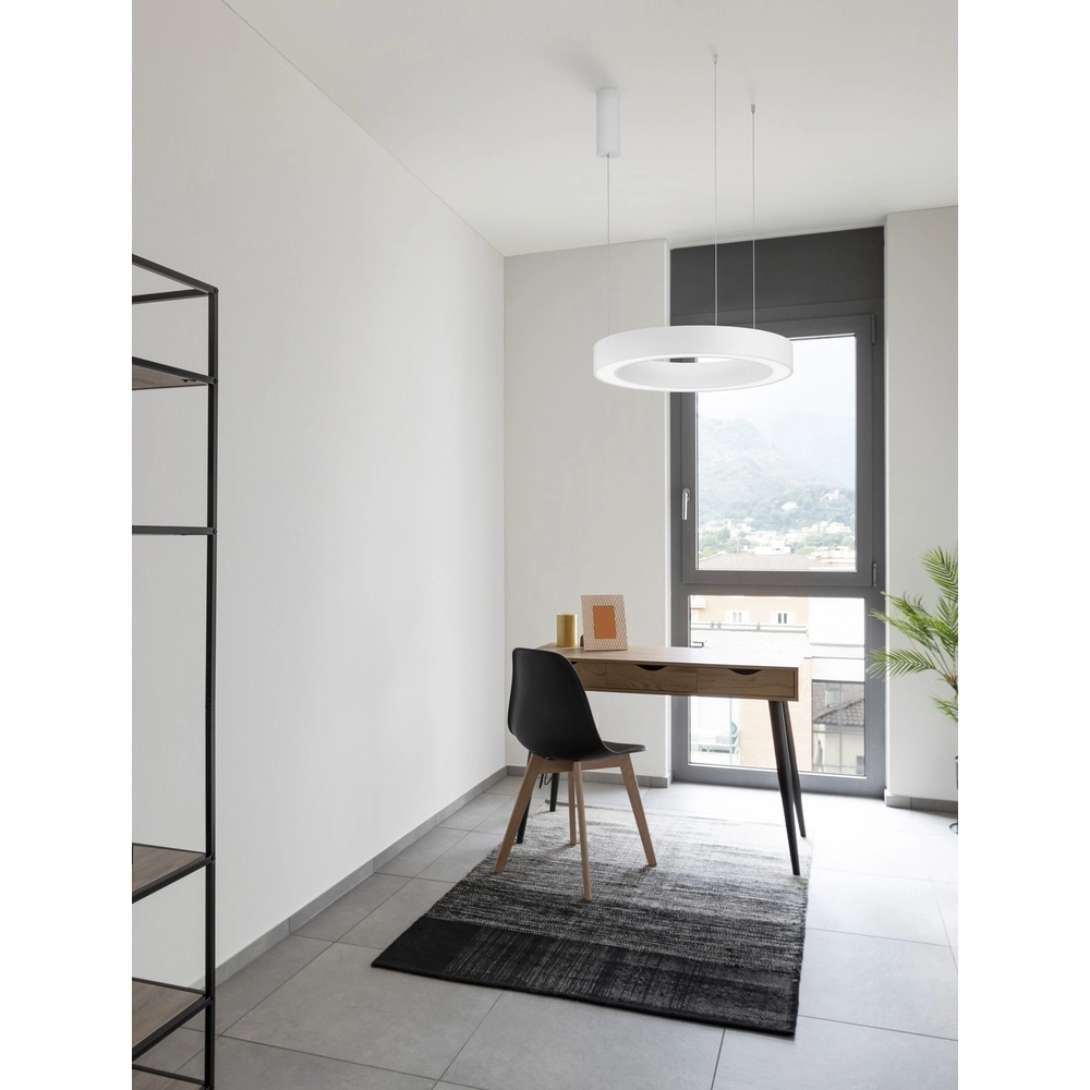 Hanglamp Morbido wit Ø 60cm Lyora 5212017438638