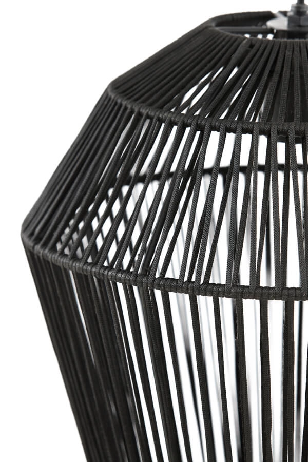 Bohemian hanglamp Deya zwart Ø 45cm Light & Living 8717807681166