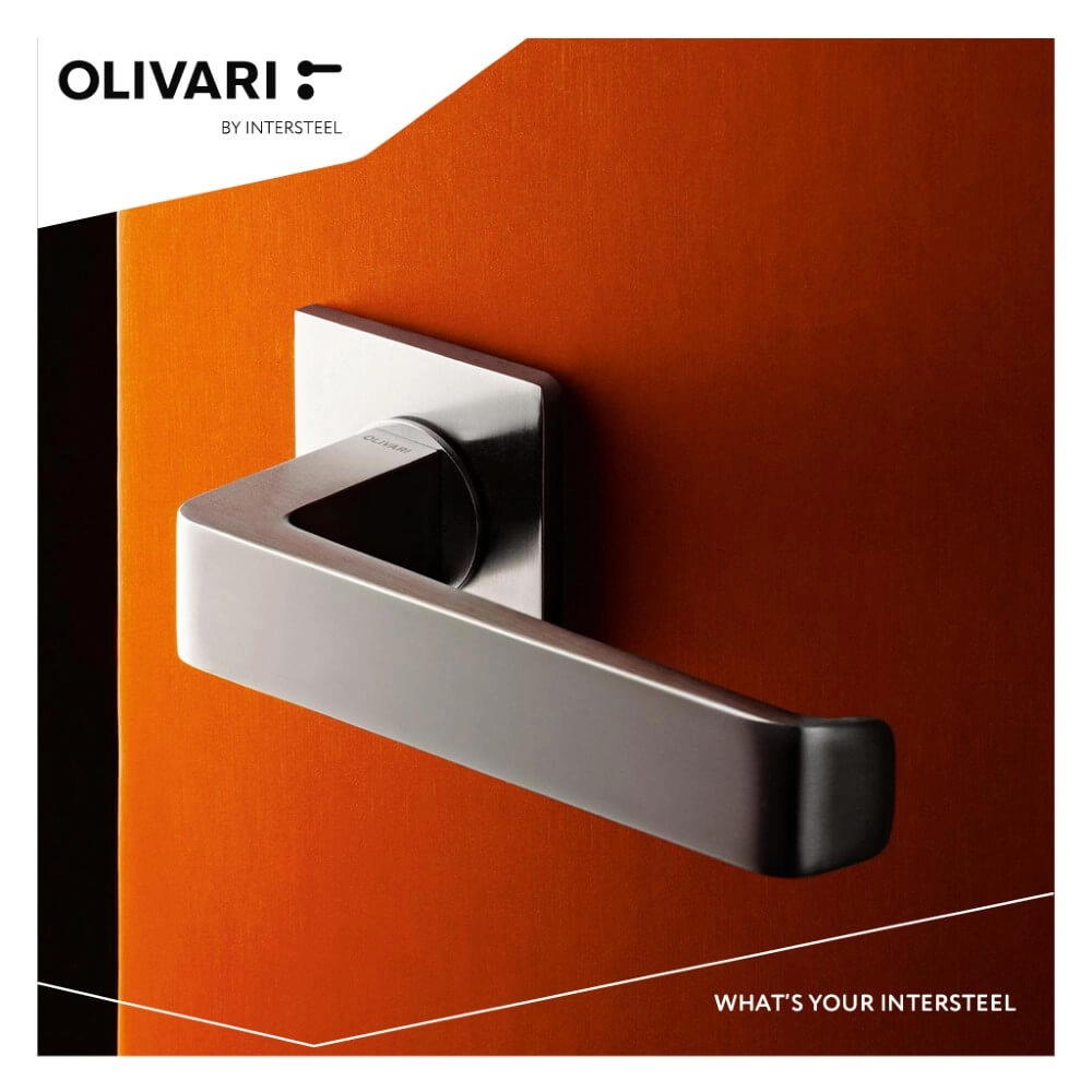 Deurklink Milano Q RVS Olivari 8714186545966