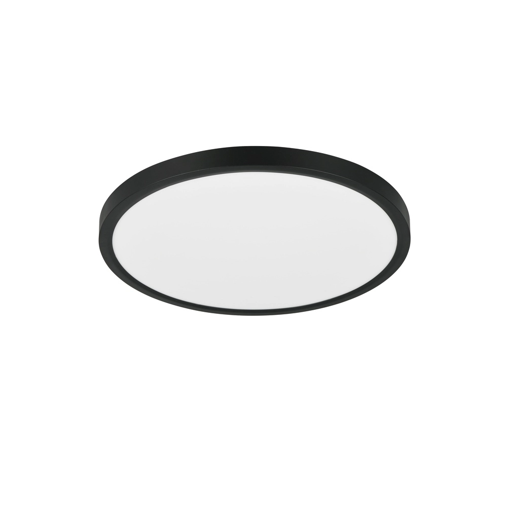 Plafonniere Draco zwart Ø 40cm Trio 4017807654493