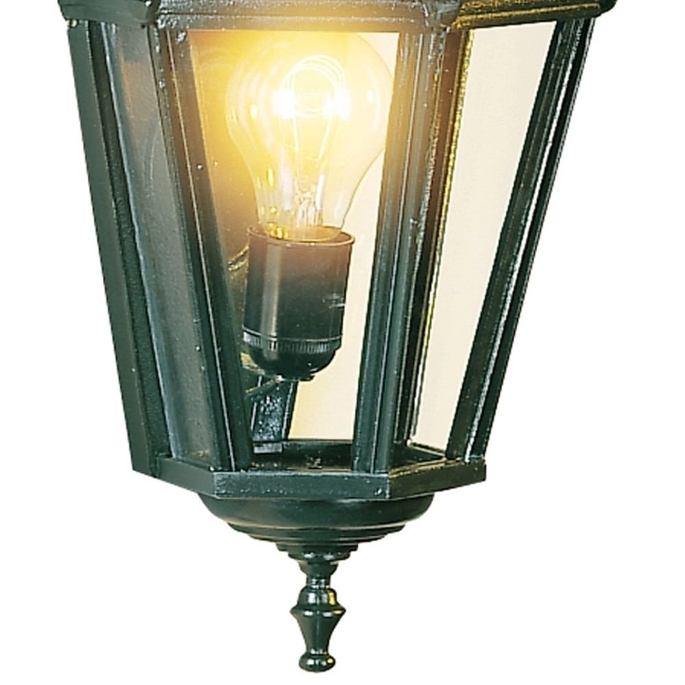 Nostalgische wandlamp Oxford 10 met kronen - zwart KS Verlichting 8714732120142
