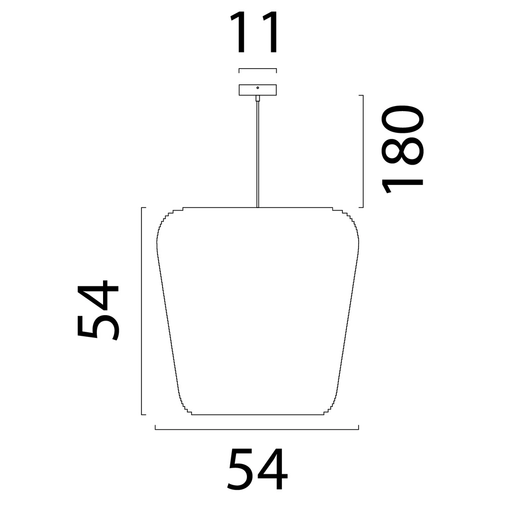 Zand hanglamp Carta Moody Ø 54cm Think Paper kap Masterlight 8718121419923