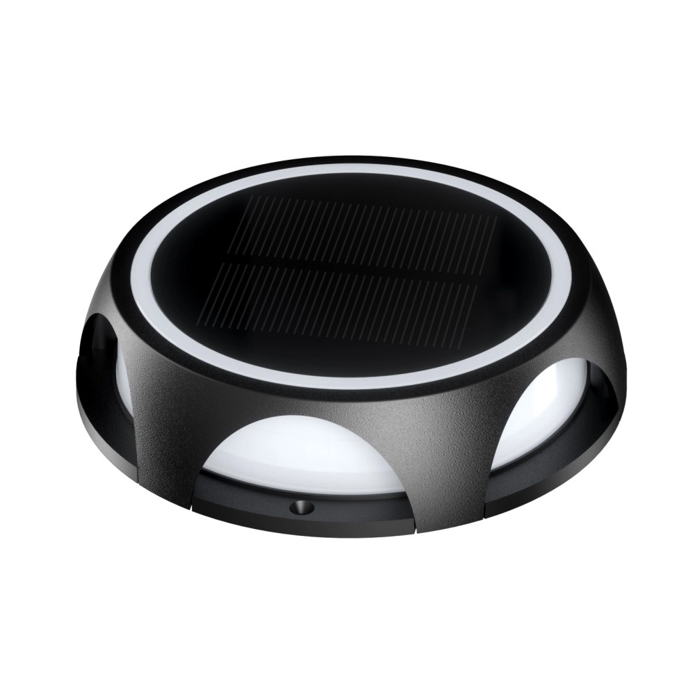 Solar grond lamp True zwart - rond
