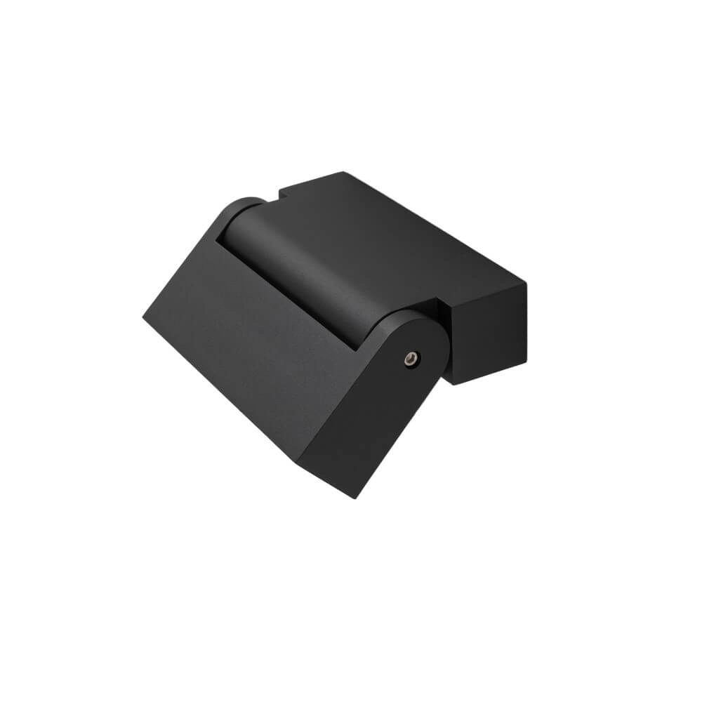 Richtbare wandspot Focus Mini zwart - 4000K Lyora 5903139100717