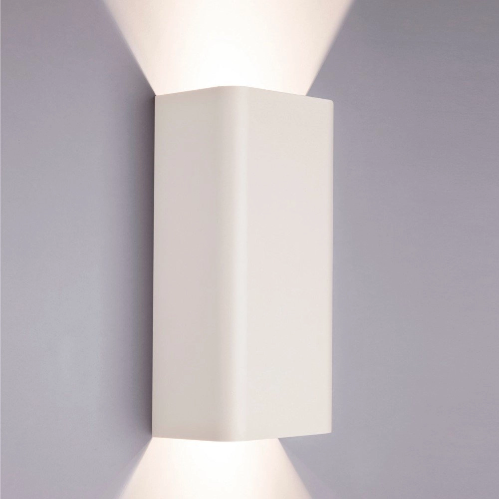 Witte up- & downlighter Bergen
