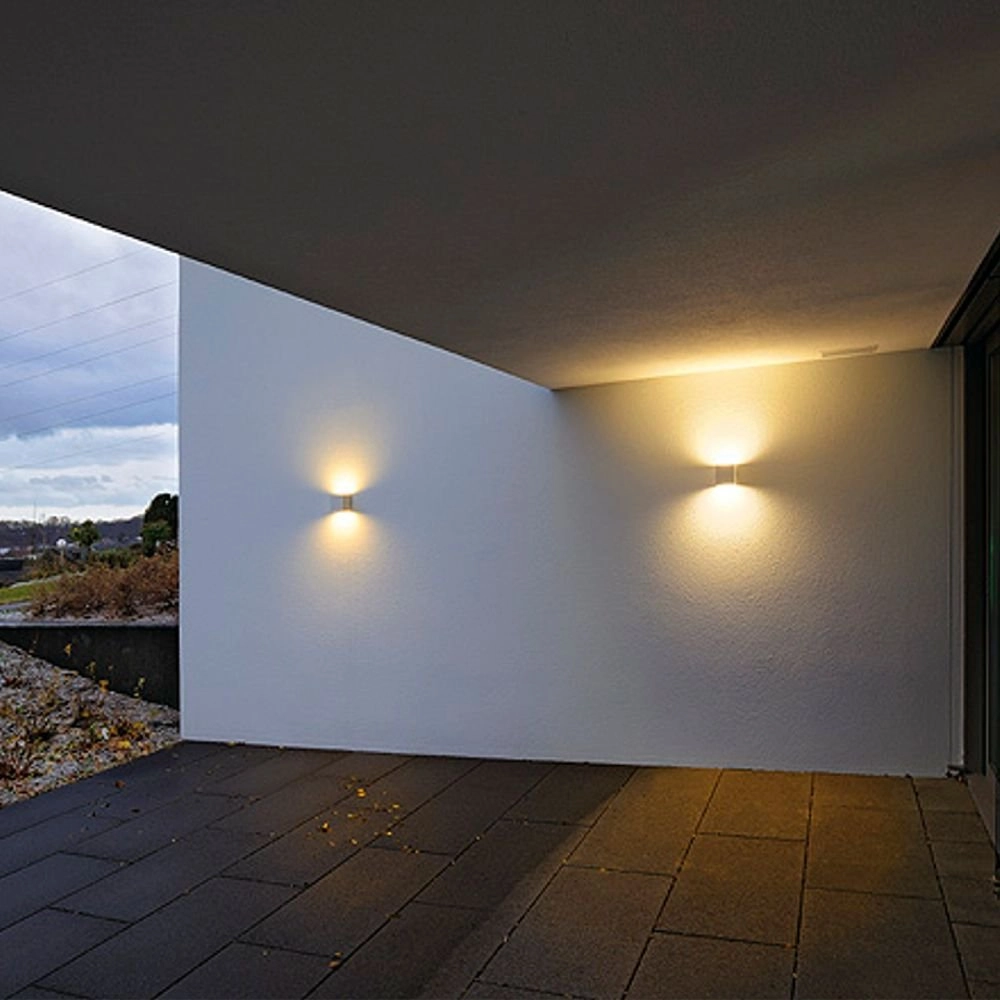 Muurlamp Sitra Cube Up - Down GX53 wit SLV 4024163112505