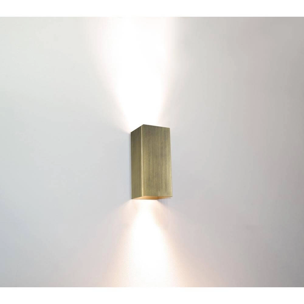 Wandlamp Dante antiek brons
