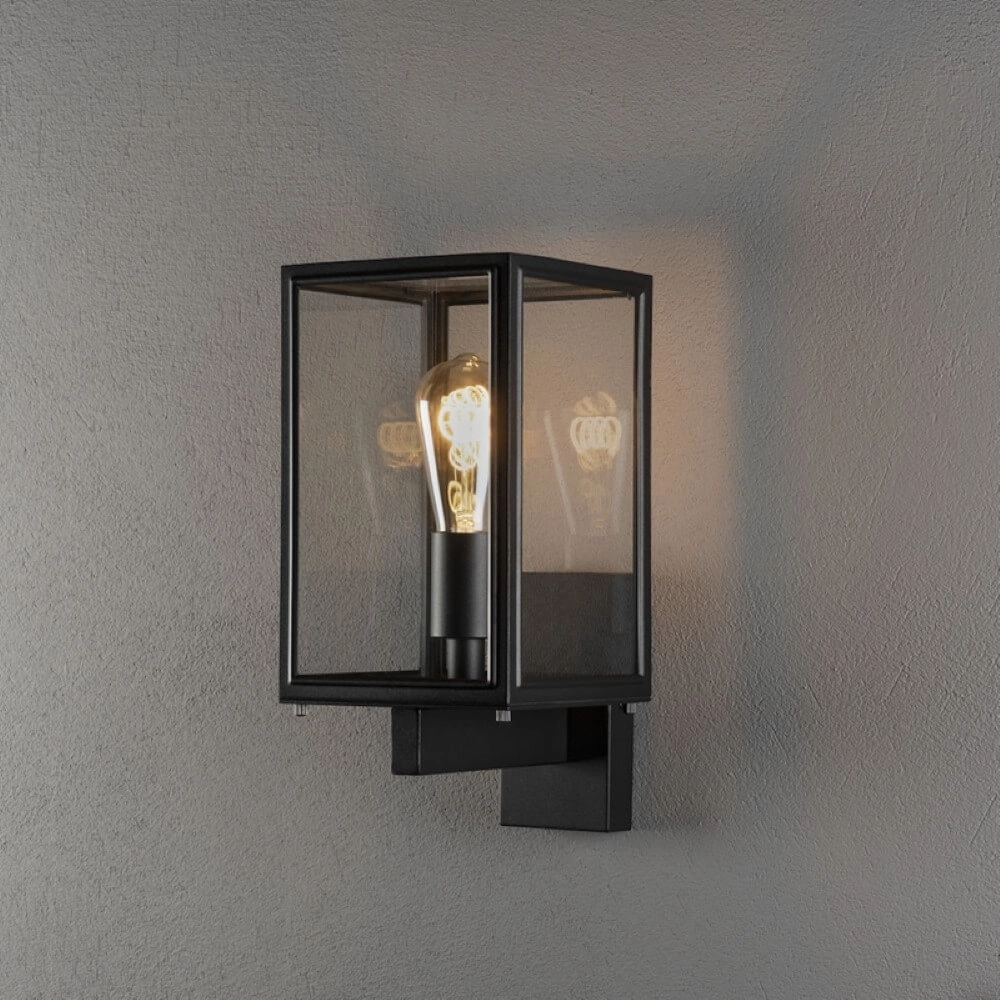 Zwarte buitenlamp Carpi KonstSmide 7318307352757