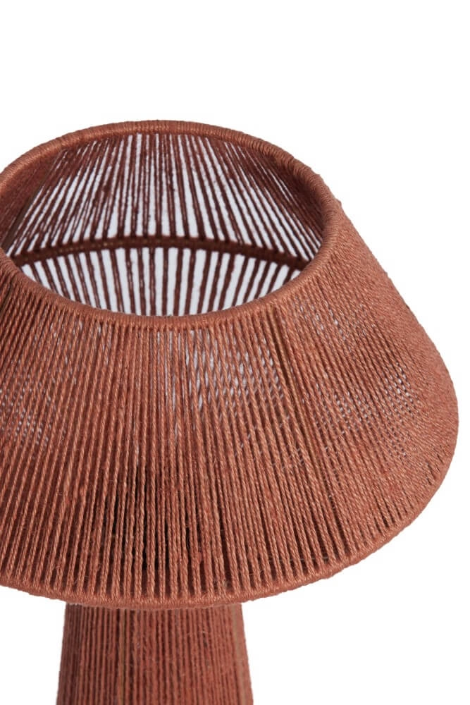 Rode tafellamp Fugia Ø 36cm Light & Living 8717807701833