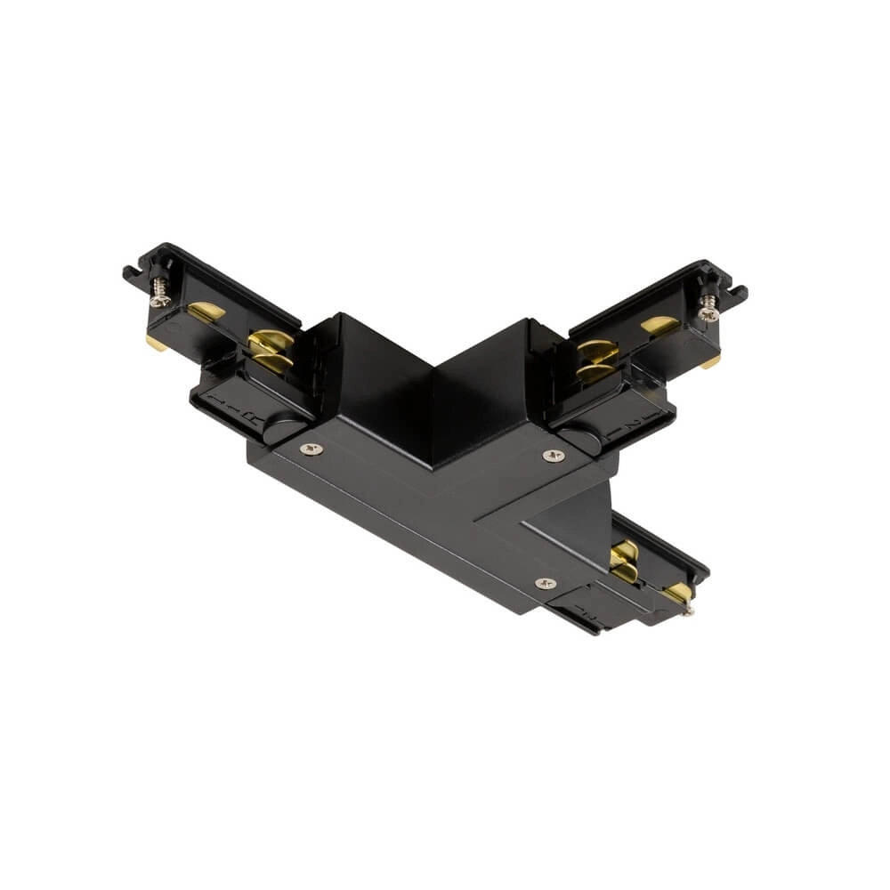 Verstelbare S-Track T-connector rechts DALI zwart Verstelbare S-Track T-connector rechts DALI zwart