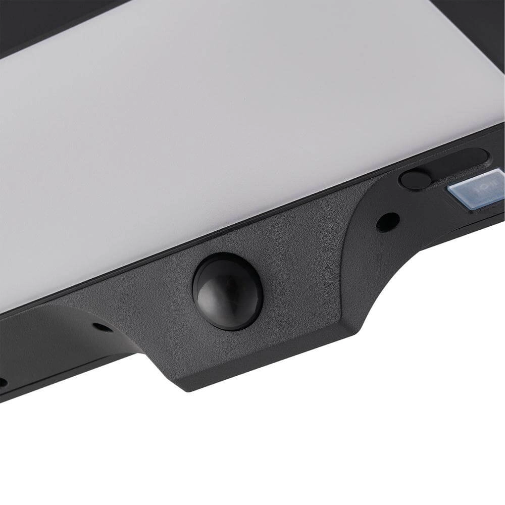 Solar wandlamp Monay zwart rechthoek Nordlux 5704924023538