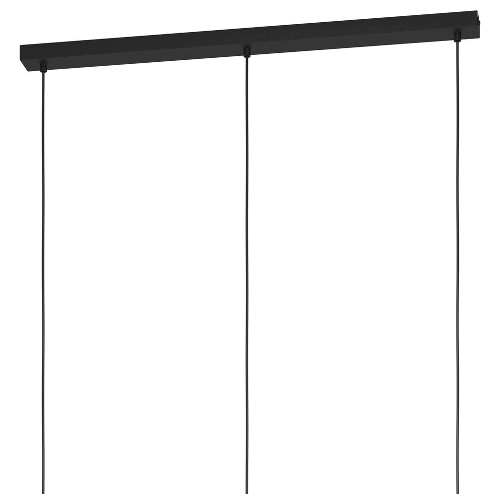3L hanglamp Dellow zwart met goud - Ø 18cm Eglo 9002759436056