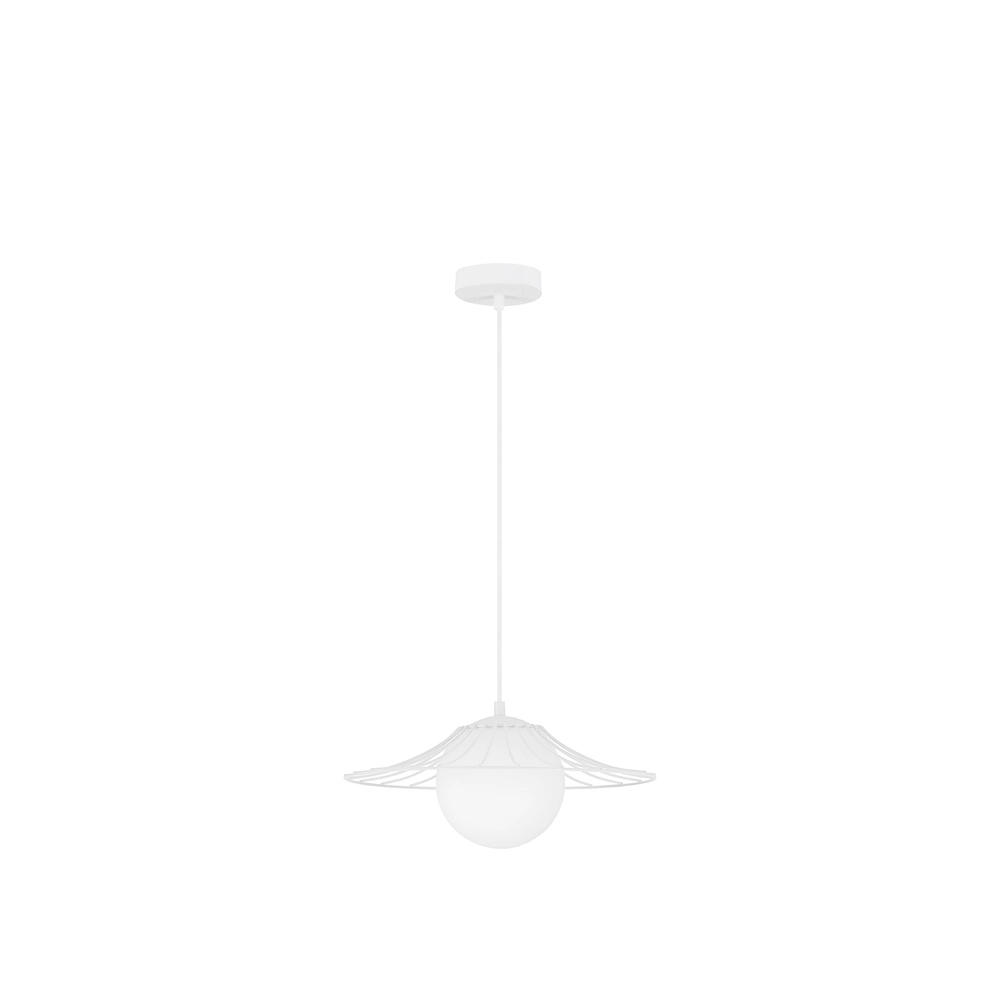 Witte hanglamp Fly Ø 36cm Lyora 5212017436238