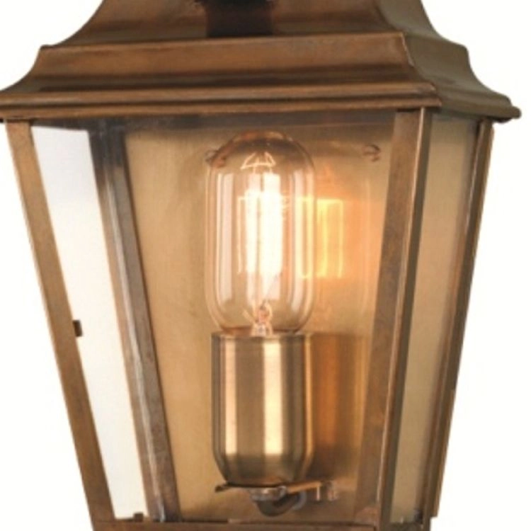 Nostalgische buitenlamp Old England koper 28cm Franssen 5024005507802