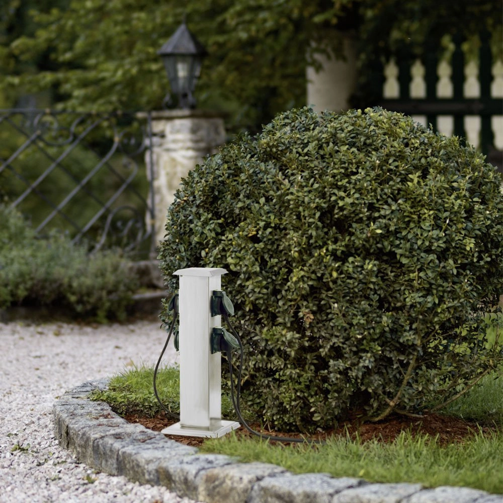 Tuinstopcontact Park 4 met 4 spotcontacten Eglo 9002759907488