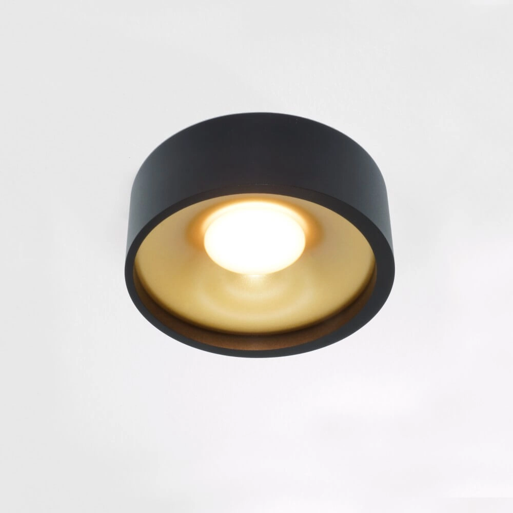 Led plafondspot Orlando zwart goud Artdelight 8720701100039