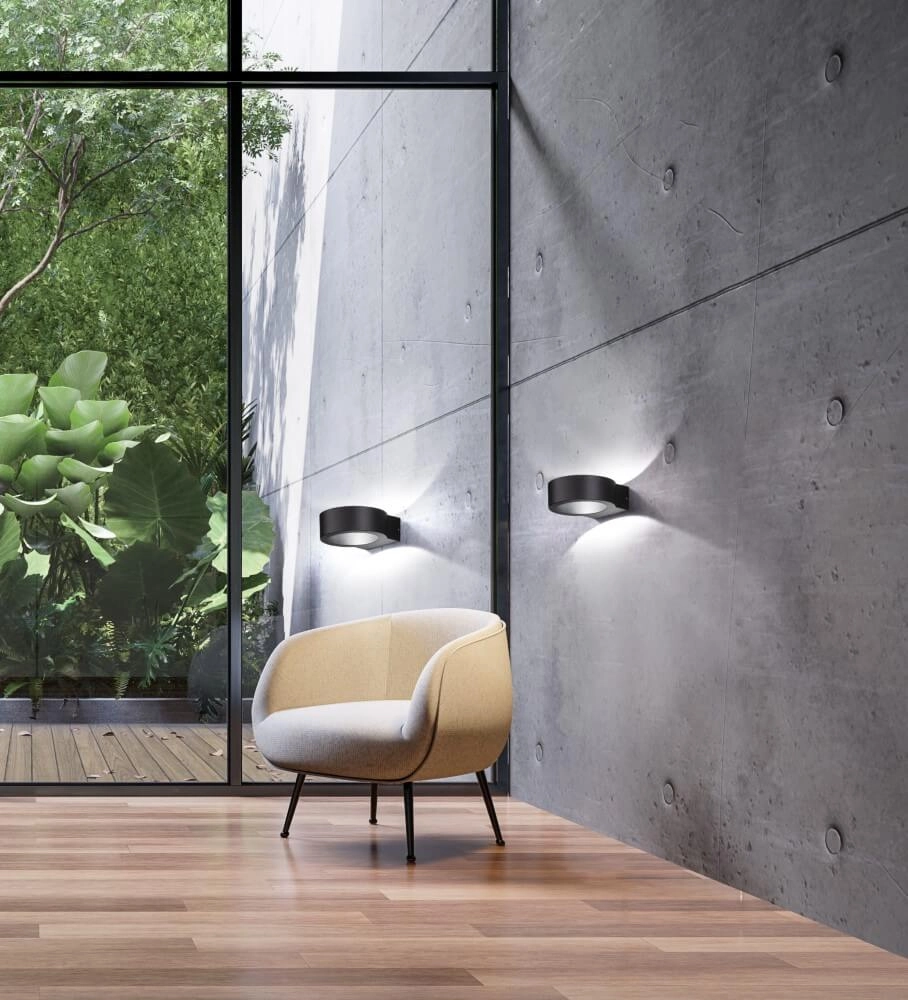 Zwarte buitenlamp Torres Fischer & Honsel 4003694303828