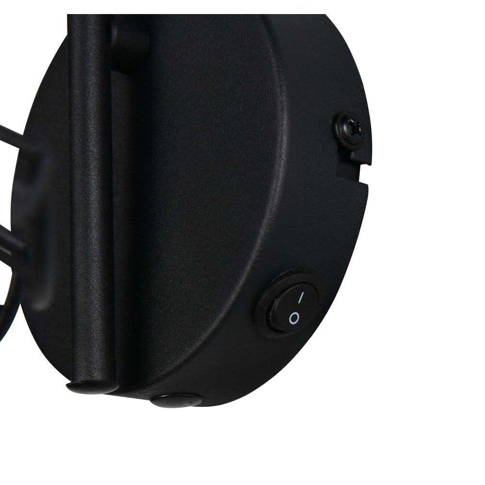 Wandlamp Margarita zwart Trio 4017807661736