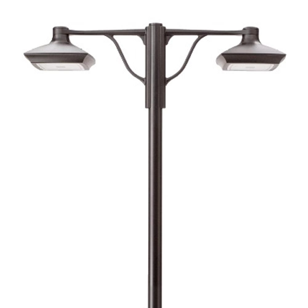 Buitenlantaarn City Highlight led - 2-lichts - 300cm grafiet grijs Franssen 8033239348768