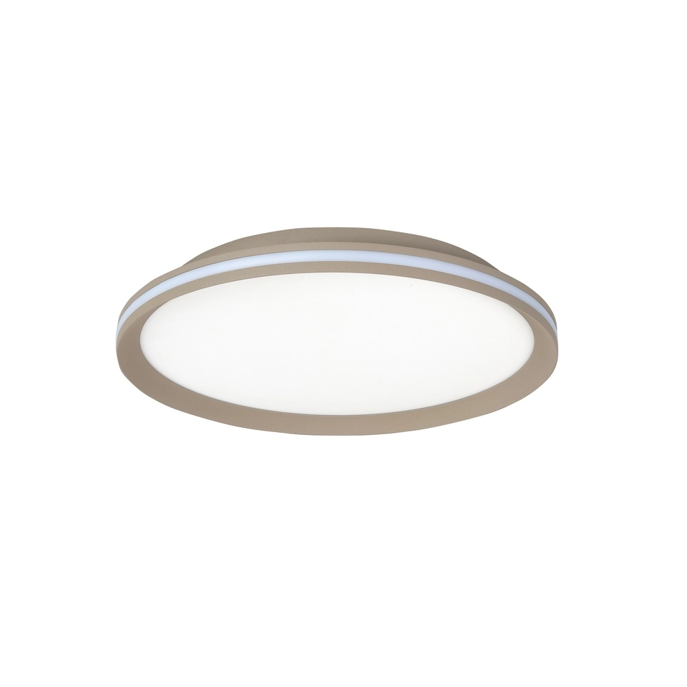 Design plafonniere Twilight Ø 40cm zand bruin