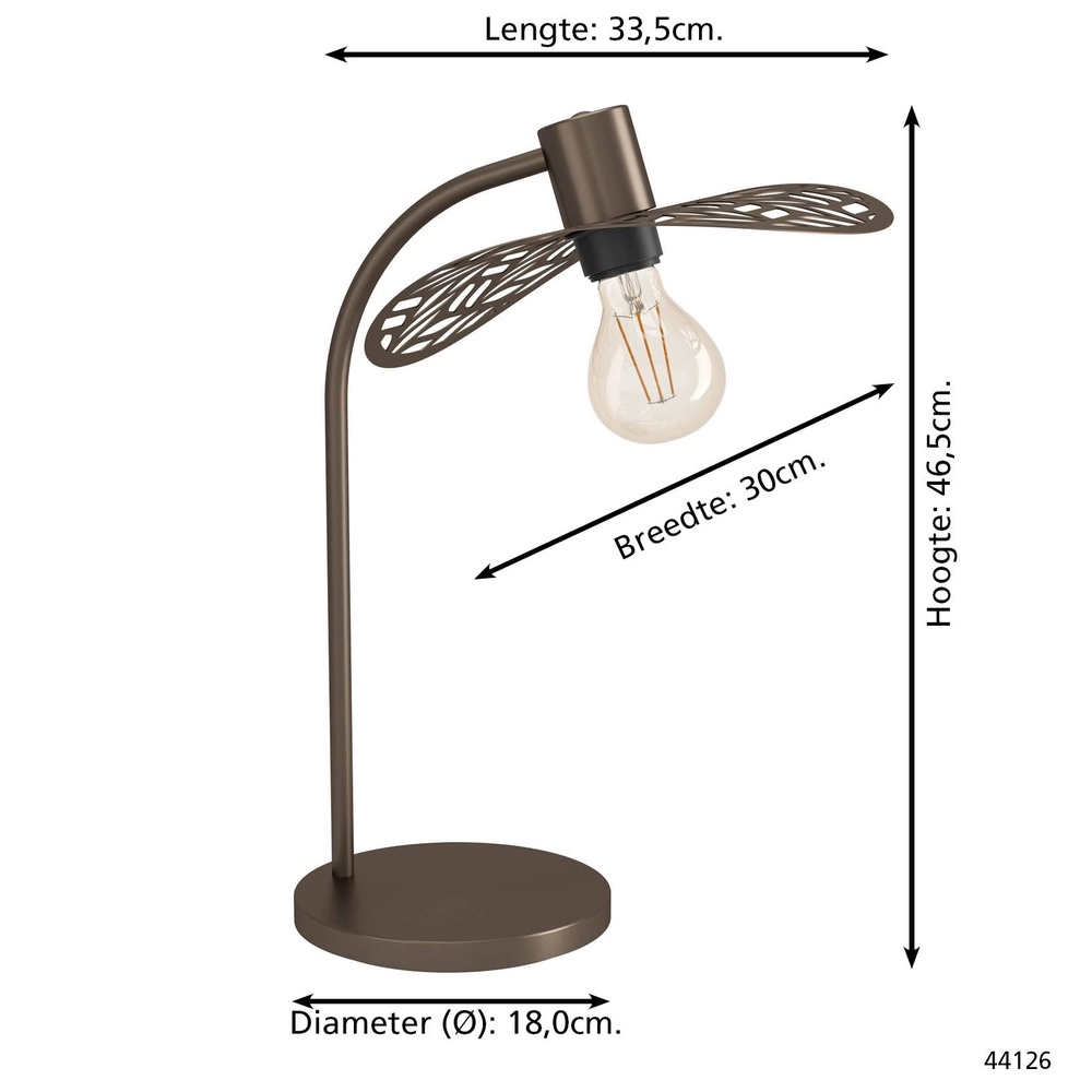 Tafellamp Swaby Ø 30cm Eglo 9008606359608