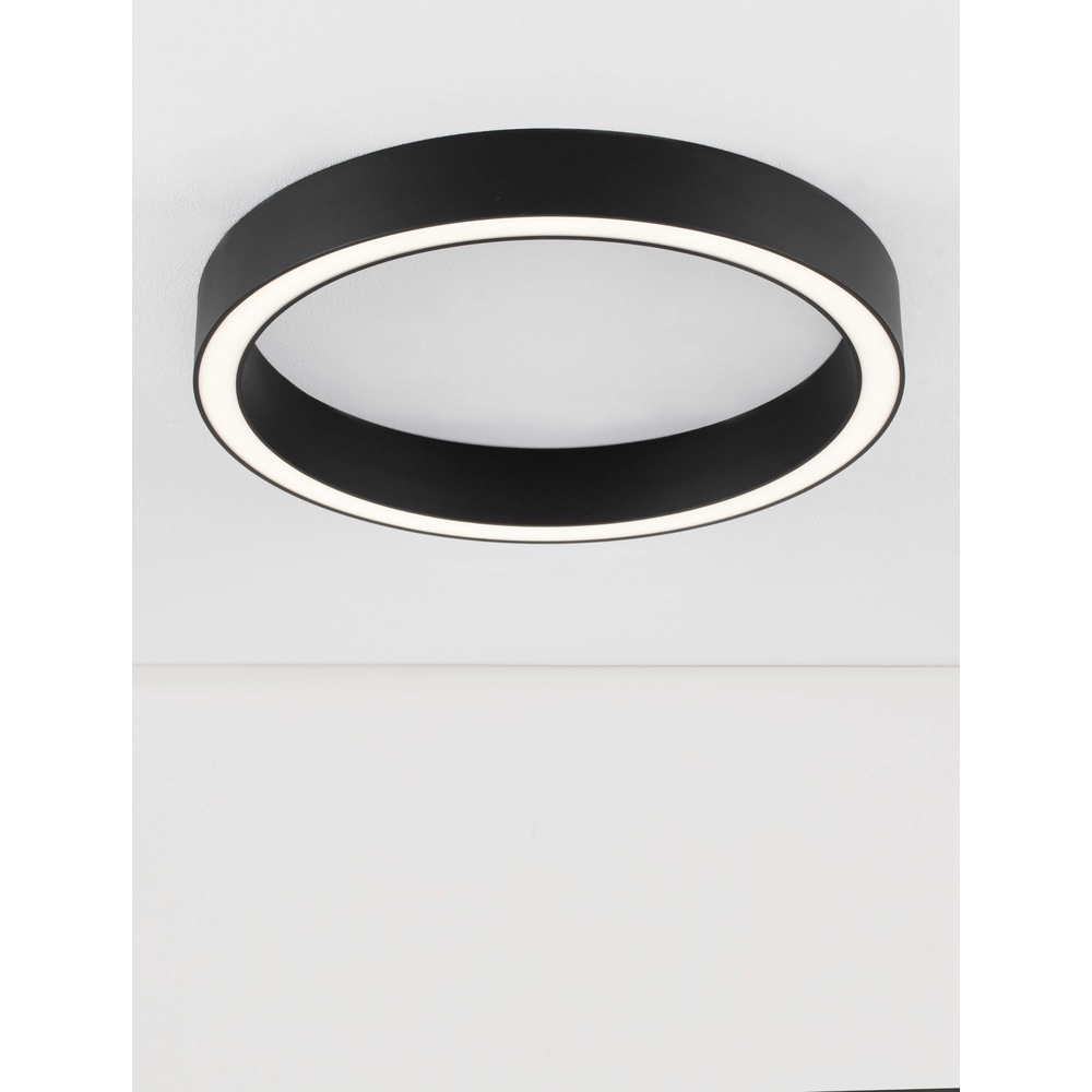 Design ceiling lamp Sting black Ø 60cm Lyora 5212017437471