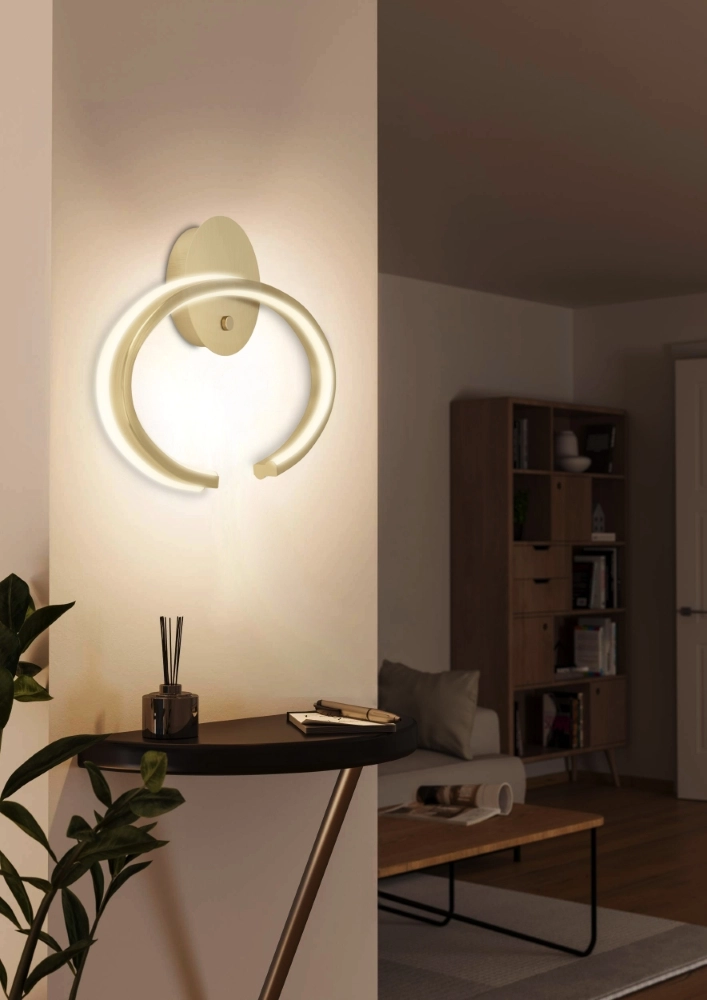 Design wandlamp Bogado goud met CCT Stars of Light 9008606357918