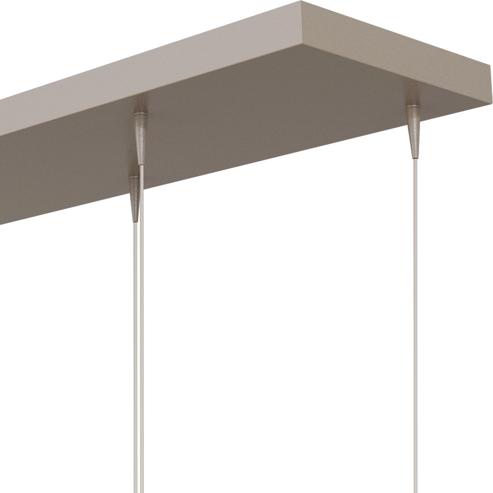 8-lichts hanglamp Talana 130cm beige terra Ø 6cm DTW Masterlight 8718121389189