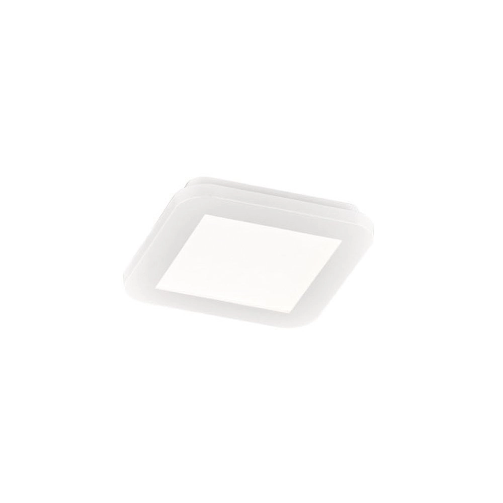 Led badkamerlamp Camillus Square 17cm wit Led badkamerlamp Camillus Square 17cm wit