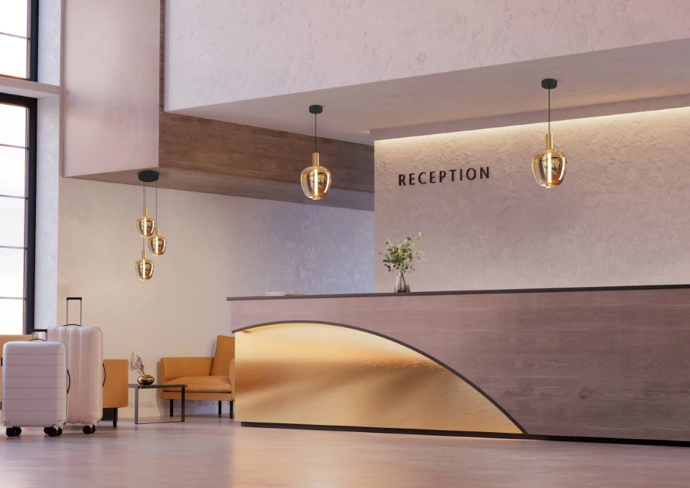 Design hanglamp Fruitera goud Ø 25cm Stars of Light 9008606360048