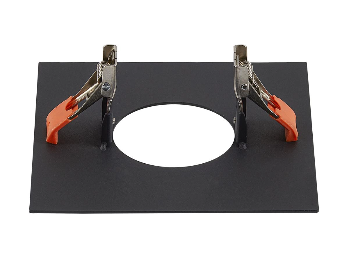 Inbouwframe voor Numinos XS recht 160/70mm zwart SLV 4024163262293