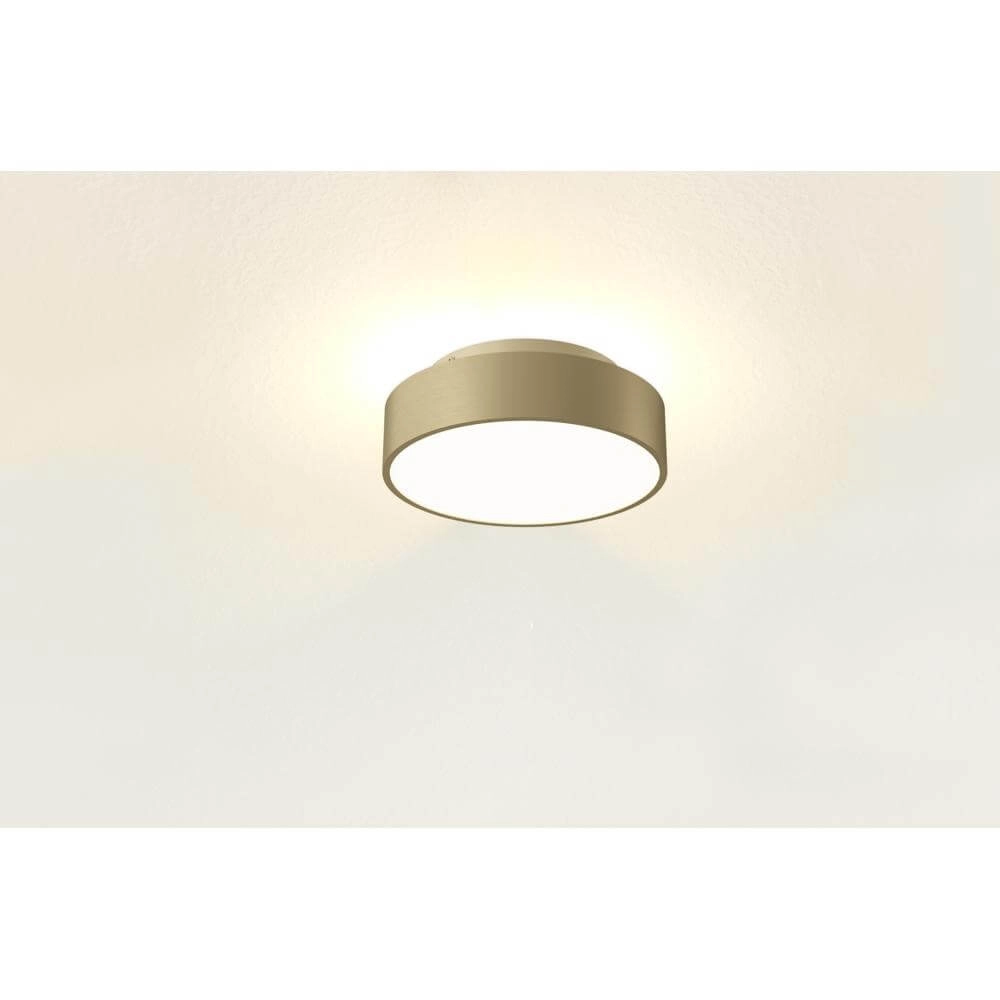 Plafondlamp Chicago Ø 25cm warm goud Artdelight 8720701101357