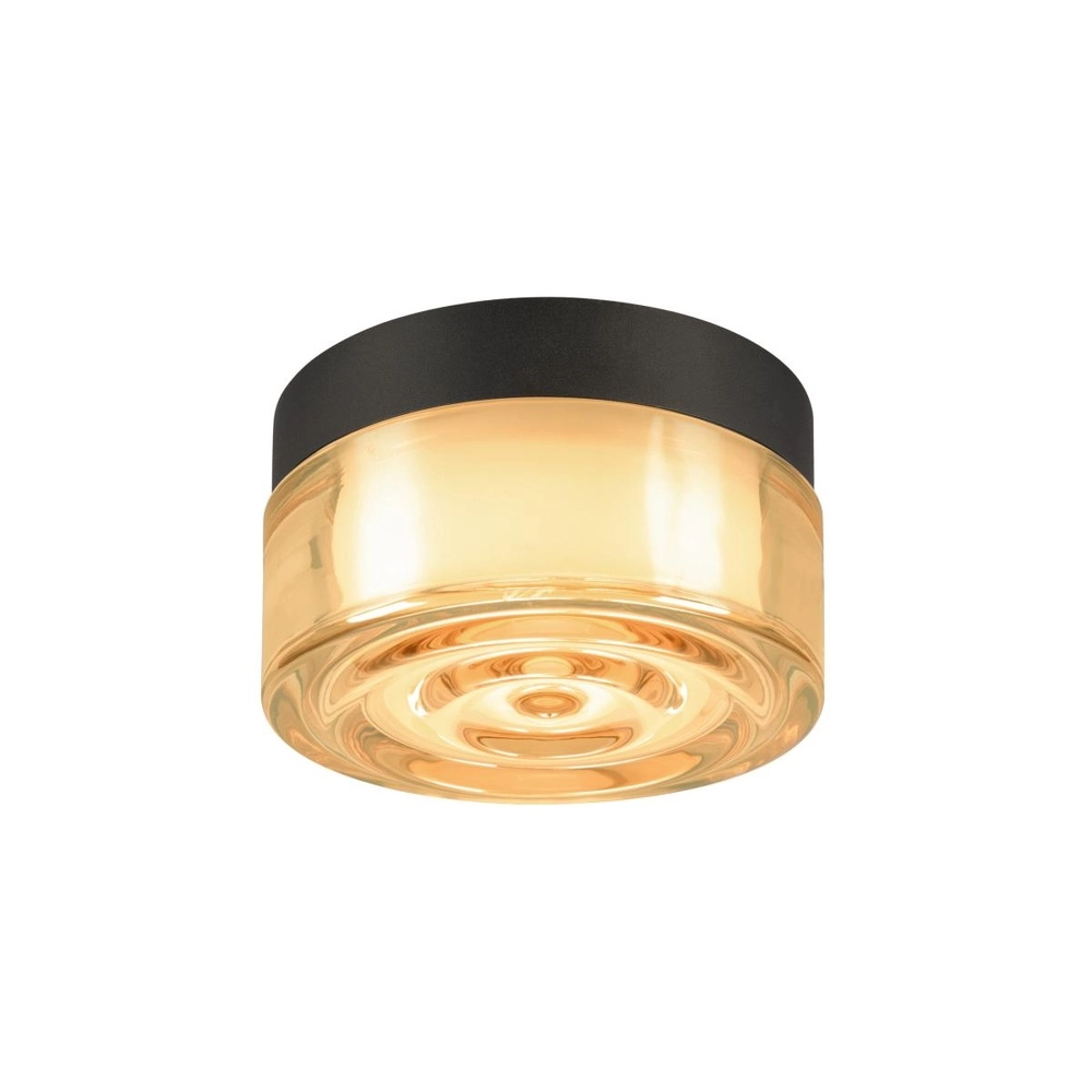 Wandlamp Cyft zwart IP65 SLV 4024163303873