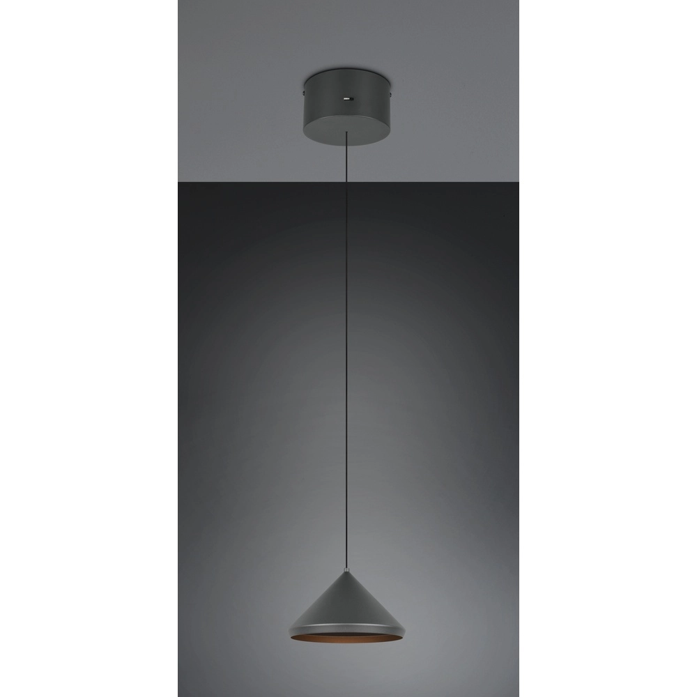 Moderne hanglamp Laguna Ø 18cm zwart
