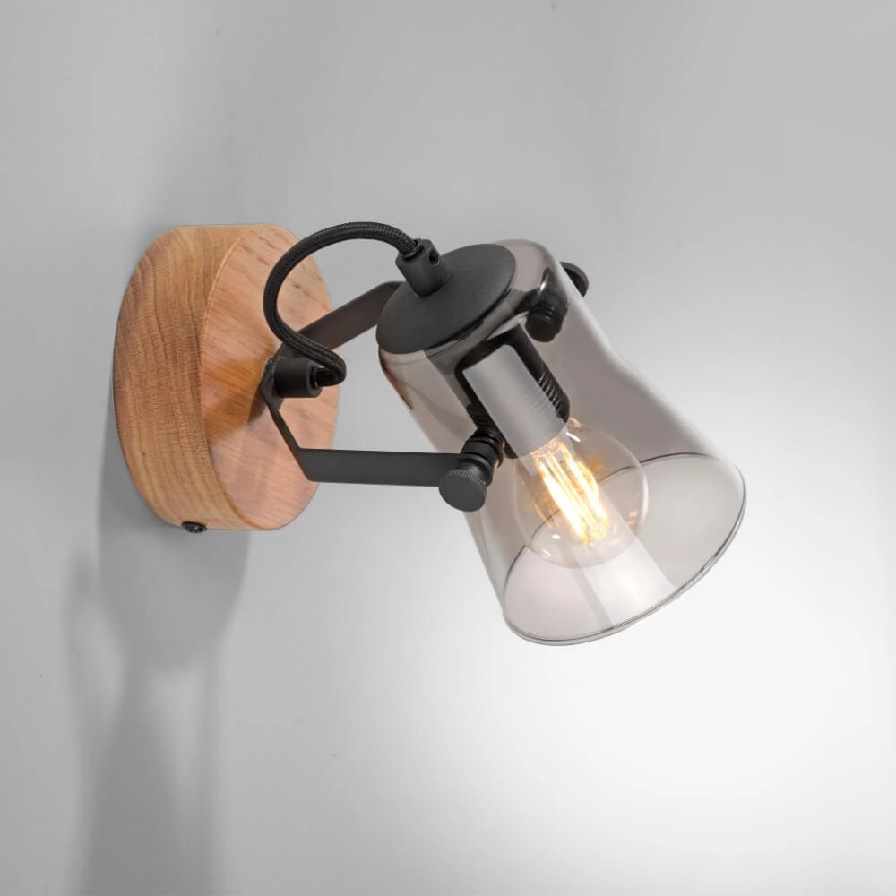 Wandlamp Green Langstrom hout Just Light 4043689994860