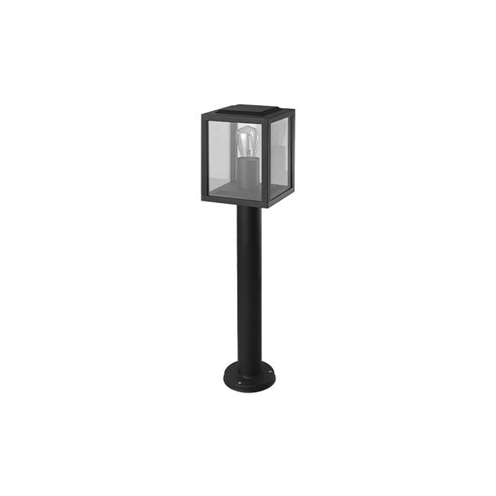 Zwarte tuinlamp Lidio 60cm
