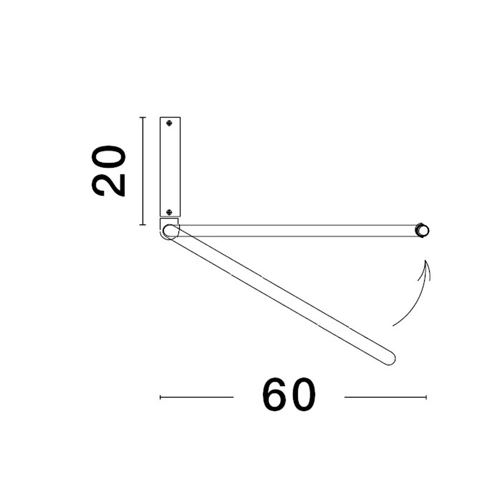 Design plafondlamp Garve zwart Ø 60cm Lyora 5212017431813