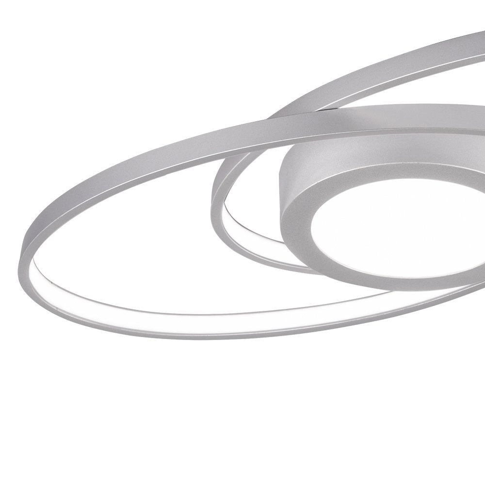 Moderne plafondlamp Galaxy grijs Trio 4017807446227