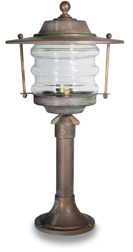 Staande lamp Onda S - verouderd messing