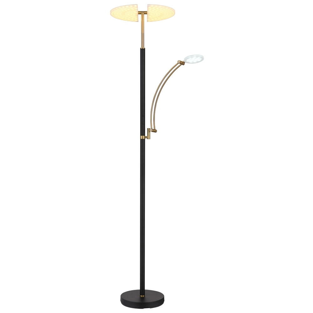 Vloerlamp Tirana zwart Globo 9007371471119