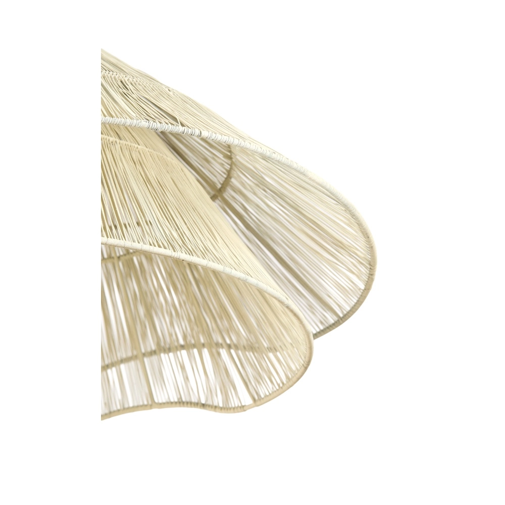Japandi hanglamp Alameda wit Ø 56cm Light & Living 8717807778781
