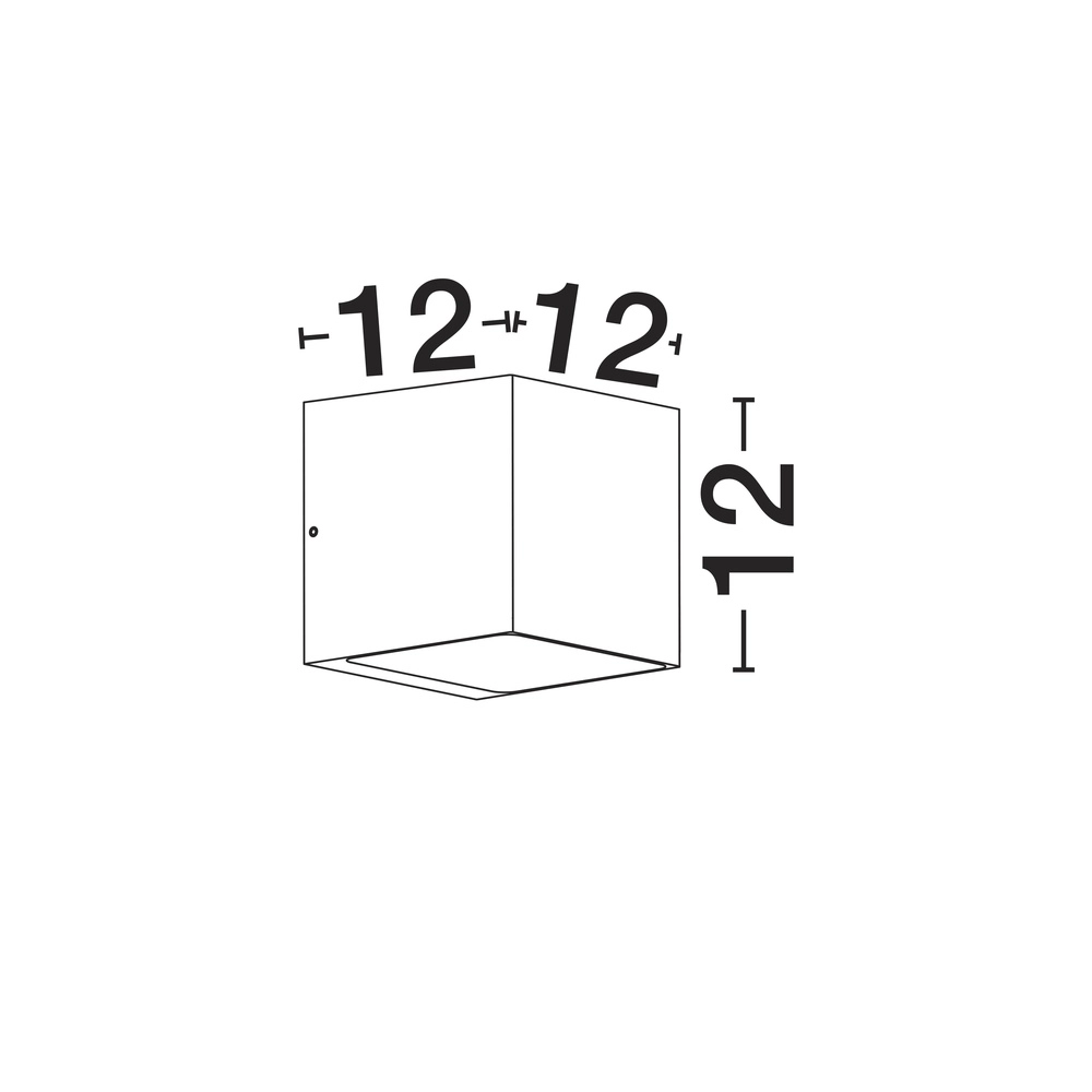 Design opbouwspot Rob zwart Lyora 5212017478610